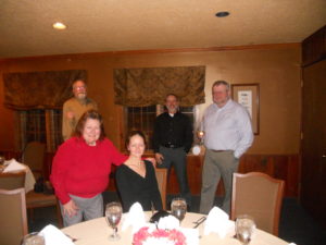 (l-r) Kathy Gall, Meredith Mays, Scott Weslow, Cliff Mesnard, Paul Gall