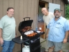 Mike Chilbert, Brian Smith & our Chef, Mark DiRienz